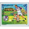 1 عدد تمبر قهرمان فوتبال اتریش - سالزبورگ - اتریش 2001