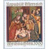1 عدد تمبر کریستمس - اتریش 2000