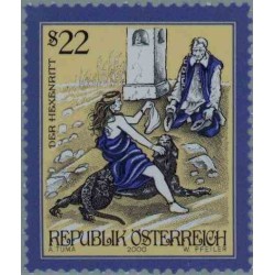 1 عدد تمبر قصه ها و افسانه های اتریش - اتریش 2000 قیمت 4.7 دلار