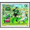 1 عدد تمبر قهرمان فوتبال اتریش - تیرول - اتریش 2000