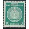 1 عدد تمبر خدمات - 10 -  جمهوری دموکراتیک آلمان 1954
