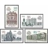 4 عدد تمبر 750سالگی برلین - جمهوری دموکراتیک آلمان 1987