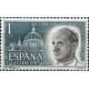 1 عدد  تمبر شورای واتیکان - اسپانیا 1963
