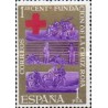 1 عدد  تمبر صدمین سالگرد صلیب سرخ بین المللی - اسپانیا 1963 