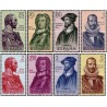 8 عدد  تمبر تاریخچه کشف و فتح آمریکا - اسپانیا 1961 قیمت 9.85 دلار
