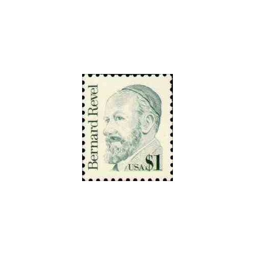 1 عدد تمبر یادبود برنارد رول - آمریکا 1986 ارزش روی تمبر یک دلار