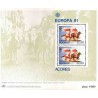 سونیرشیت تمبر مشترک اروپا - Europa Cept - فولکلور  - آزورس پرتغال 1981