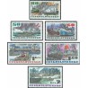 6 عدد تمبر کشتیهای اقیانوس پیمای چک اسلواکی - چک اسلواکی 1972