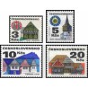 4 عدد تمبر ساختمانهای قدیمی - چک اسلواکی 1972 قیمت 15.6 دلار