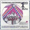 1 عدد تمبر روز  بین المللی  ماهواره - چک اسلواکی 1971