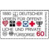 1 عدد تمبر صدمین سال رفاه - جمهوری فدرال آلمان 1980