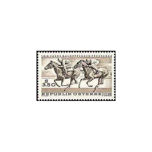 1 عدد تمبر صدمین سال مسابقات اسبدوانی گالوپ - اتریش 1968 1 عدد تمبر صدمین سال مسابقات اسبدوانی گالوپ - اتریش 1968