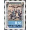 1 عدد  تمبر دویستمین سالگرد انجمن شفق قطبی  - فنلاند 1970