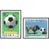 2 عدد تمبر جام جهانی فوتبال اسپانیا - لهستان 1982