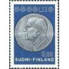 1 عدد  تمبر هفتادمین سالگرد تولد رئیس جمهور اورهو ککونن  - فنلاند 1970