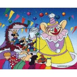 سونیرشیت تعطیلات سنتی - شخصیتهای کارتونی والت دیسنی - گرندین گرانادا 1996  قیمت 6.7 دلار