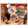 سونیرشیت 50مین سالگرد تولید اولین فیلم بلند کارتونی دیسنی - پینوکیو  - گرنادا 1987 قیمت 6.7 دلار