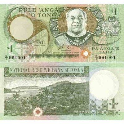 اسکناس 1 پانگا - پادشاهی تونگا 1995