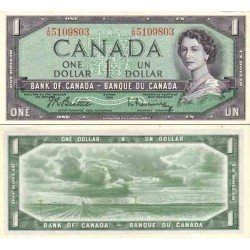 اسکناس 1 دلار - کانادا 1954