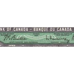 اسکناس 1 دلار - کانادا 1954