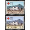 1 عدد  تمبر  صدمین سالگرد صلیب سرخ - ایسلند 1963
