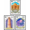 3 عدد تمبر بناهای تاریخی - شوروی 1991
