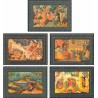 5 عدد تمبر تابلوهای نقاشی رنگ و روغن - شوروی 1982