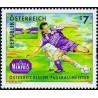 1 عدد تمبر ممفیس قهرمان فوتبال اتریش - اتریش 1998