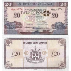 اسکناس 20 پوند  - اولستر بانک - ایرلندشمالی 2017 سفارشی