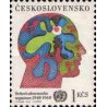 1 عدد تمبر 20مین سال سازمان بهداشت جهانی  - چک اسلواکی 1968