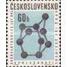 1 عدد تمبر صدمین سال انجمن شیمی چک - چک اسلواکی 1966