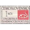 1 عدد تمبر دومین کنگره بین المللی دارویی - چک اسلواکی 1963