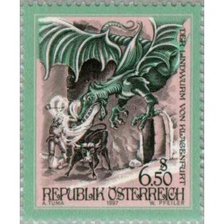 1 عدد تمبر داستانها و افسانه های اتریش - اتریش 1997