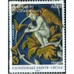1 عدد تمبر کلیسای سنت سیسیلیا  - هنر مذهبی - خودچسب - فرانسه 2009 قیمت 4 یورو