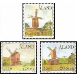 3 عدد تمبر آسیابها - نقاشی - آلاند 2001 قیمت 11.7 دلار قیمت روی تمبر 5.2 یورو