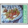 1 عدد  تمبر  ایسلند و فلات قاره - ایسلند 1972