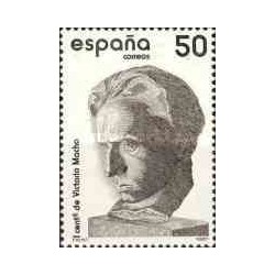 1 عدد تمبر صدمین سال تولد ویتورو مارچو - مجسمه ساز - اسپانیا 1987