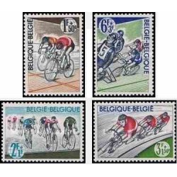 4 عدد تمبر بازیهای المپیک توکیو ، ژاپن - بلژیک 1963