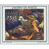1 عدد تمبر 400مین سال مرگ جاکوپو پومنه - نقاش - ایتالیا 1992