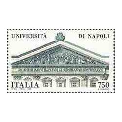 1 عدد تمبر دانشگاه ناپل - ایتالیا 1992