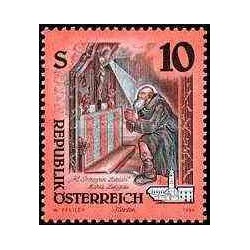 1 عدد تمبر صومعه ماری لوگا - اتریش 1994