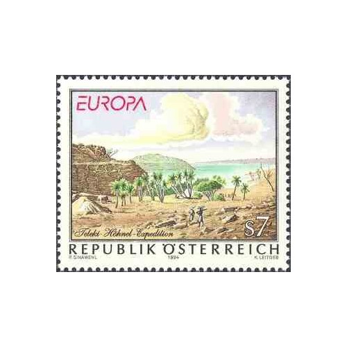 1 عدد تمبر مشترک اروپا - Europa Cept - سفر - اتریش 1994 قیمت 2.7 دلار