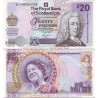 اسکناس 20 پوند استرلینگ -یادبود  صدمین زادروز ملکه الیزابت ملکه مادر - اسکاتلند 2000 سفارشی