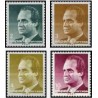 4 عدد تمبر سری پستی پادشاه خوان کارلوس اول - اسپانیا 1986