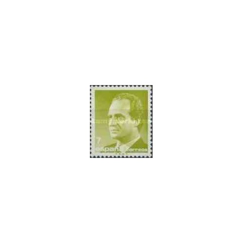 1 عدد تمبر سری پستی - پادشاه خوان کارلوس اول - اسپانیا 1986