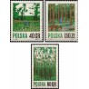 3 عدد تمبر جنگلداری - لهستان 1971