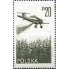 1 عدد تمبر هواپیمای مدرن - لهستان 1977