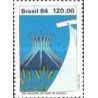 1 عدد تمبر روز شکرگزاری - برزیل 1984