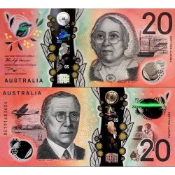 اسکناس پلیمر 20 دلار - استرالیا 2019  سفارشی