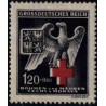 1 عدد تمبر صلیب سرخ - بوهمیا و موراویا 1943